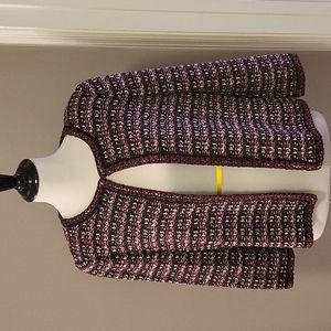 EUC St. John for Nordstrom textured cardigan size 12